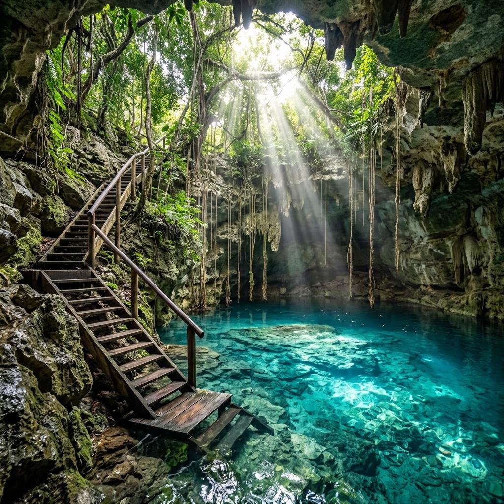 Cenote swim